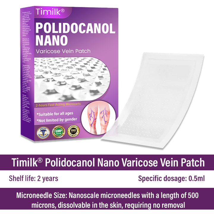 Timilk® Polidocanol Nano Varicose Vein Patch